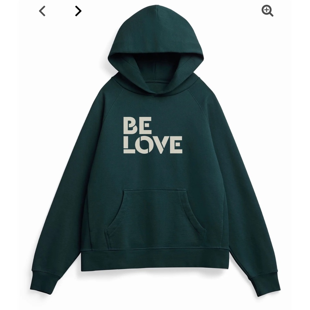 Be Love Forest Green Hoodie